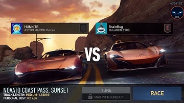 NEED FOR SPEED No Limits Gameplay | UNDERGROUND RIVALS | UNDERTOW | ASTON MARTIN VULCAN