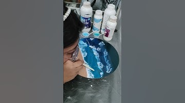 Epoxy Resin Beach Art Tutorial | Resin sea Art | Epoxy Resin Beach Clock | Resin Ocean Art Tutorial