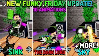 New Funky Friday Update! Animation Showcase (Sky, The Dark Lord, Sink, Sammy \u0026 More!)