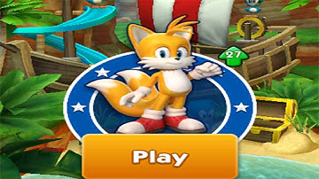 Sonic Dash - Tails Movie & All Characters Unlocked - Android & iOS Game