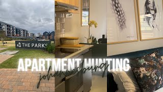 Ep 2: APARTMENT HUNTING IN Johannesburg | Fourways | The Parks  | South African Youtuber