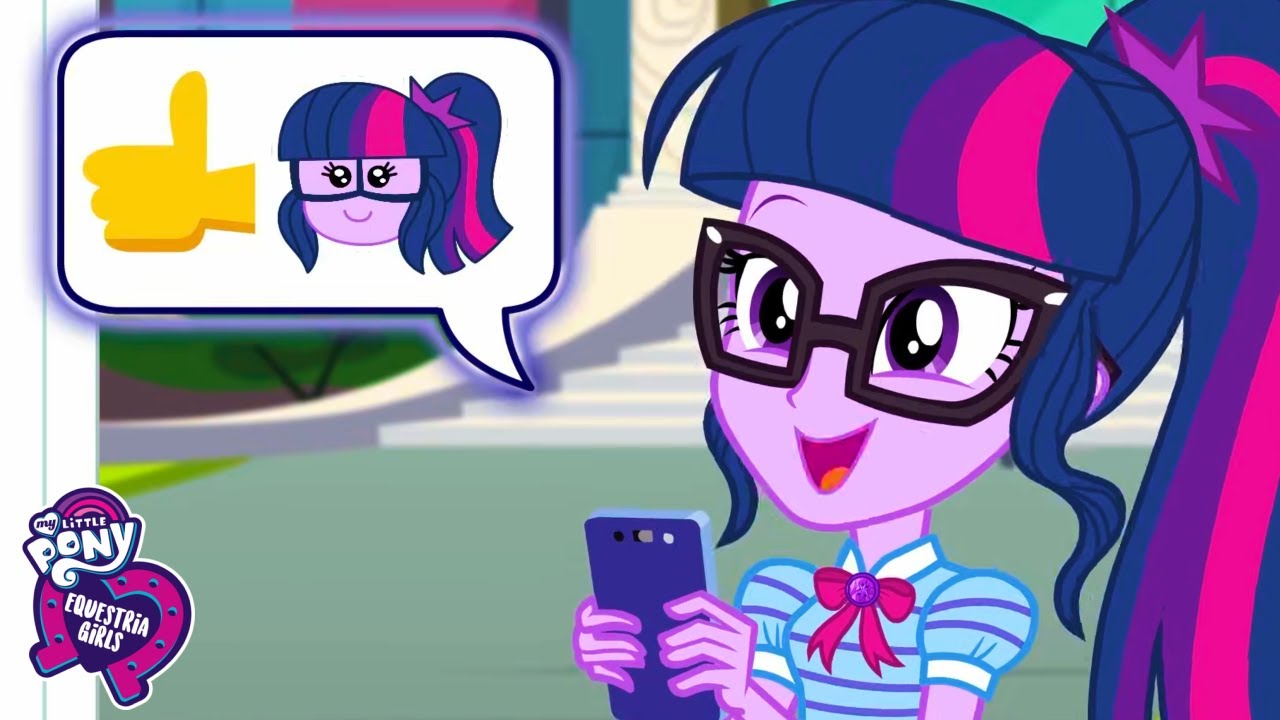 🧪 Fluttershy’s Emoji Adventure and more! | My Little Pony: Equestria Girls | Cartoons for Kids