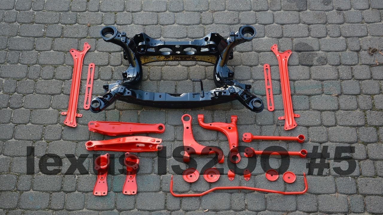 Budowa Is200: #5, tylne zawieszenie, finalne składanie auta do wyjazdu