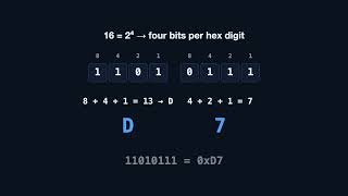 Hexadecimal Explained: Binary, Folded for Humans | Atom# 010