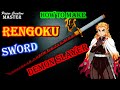 How to Make a Demon Slayer Kyojuro Rengoku Sword.  (Paper Creative Master)