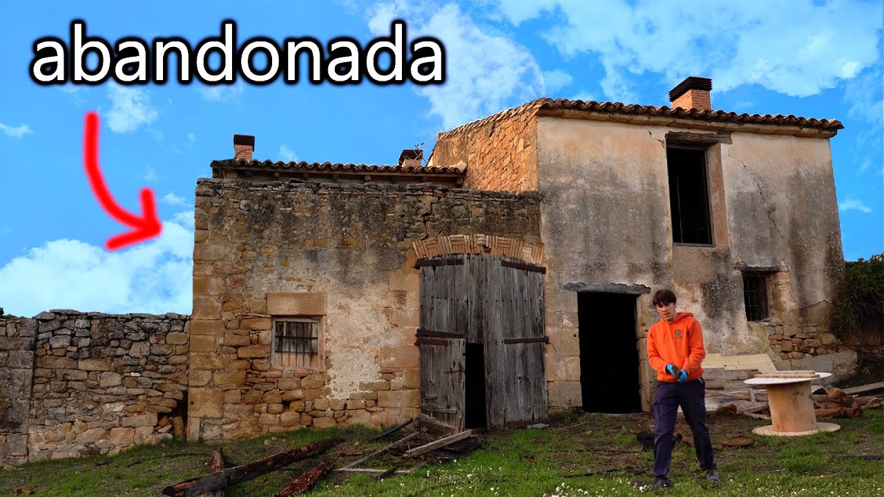 Restauración Casa Abandonada de 100 años (4K)