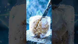 You’ve Never Seen This ASMR 😳❄️ Frozen Potato Crack + Lava Onion Break