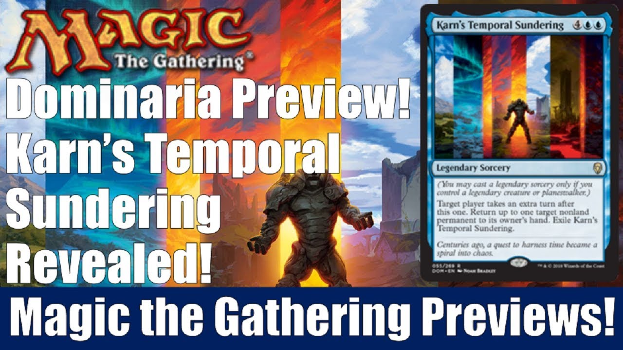 Dominaria Preview: Karn's Temporal Sundering Revealed