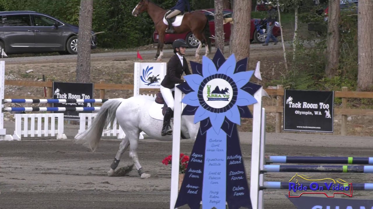 horseshoe bend 091S Kylie Cemulini on La Sirena JR Training Championships Show Jumping Aspen Farms Sept. 2019