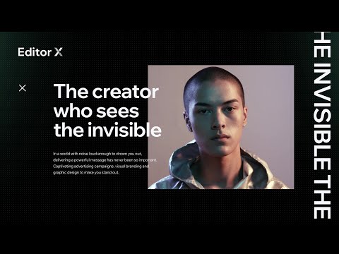 Introducing Editor X, Advanced Website Creation Platform Raising the Standard of Web Design