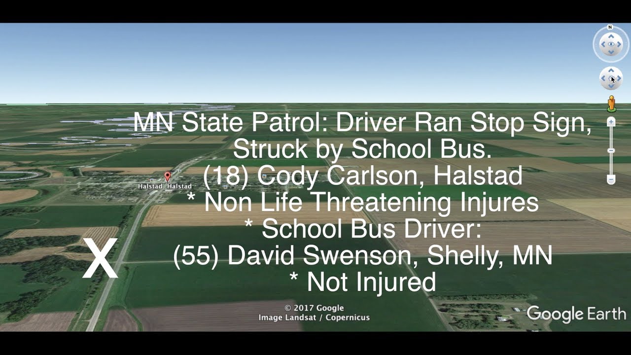 DETAILS School Bus Crash Near Halstad, Minnesota YouTube