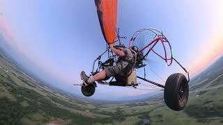 Fly Products Xenit Trike Solo Flight