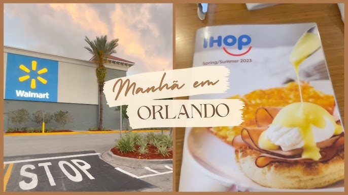 RESTAURANTE DE CAFÉ DA MANHÃ MUITO BARATO EM ORLANDO - IHOP VALE A PENA? 