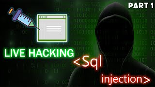 Live Hacking: SQL Injection For Beginners (Part 1) screenshot 1