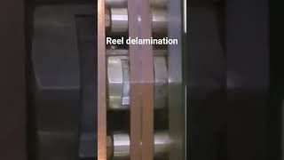 Tape delamination