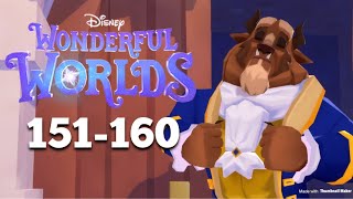Disney Wonderful Worlds - Unlocking The Beast! Fantasyland Complete! Levels 151-160