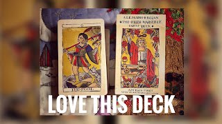 The Rider Marseille Tarot Deck by Alejandro R. Rozan & Artisan Tarot