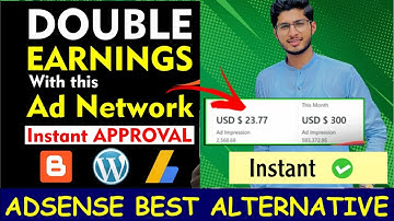Best High Paying Ad Network With Instant Approval (2023) || Google AdSense Alternative