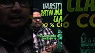 Varsity A Unit Math Marathon Class🔥Full Class Link: https://youtu.be/hlwFn9M4e3I