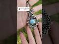 So. Unique Signature Crystal Locket 🔮 #wirewrapjewelry #wireart #uniquejewelry #crystallocket