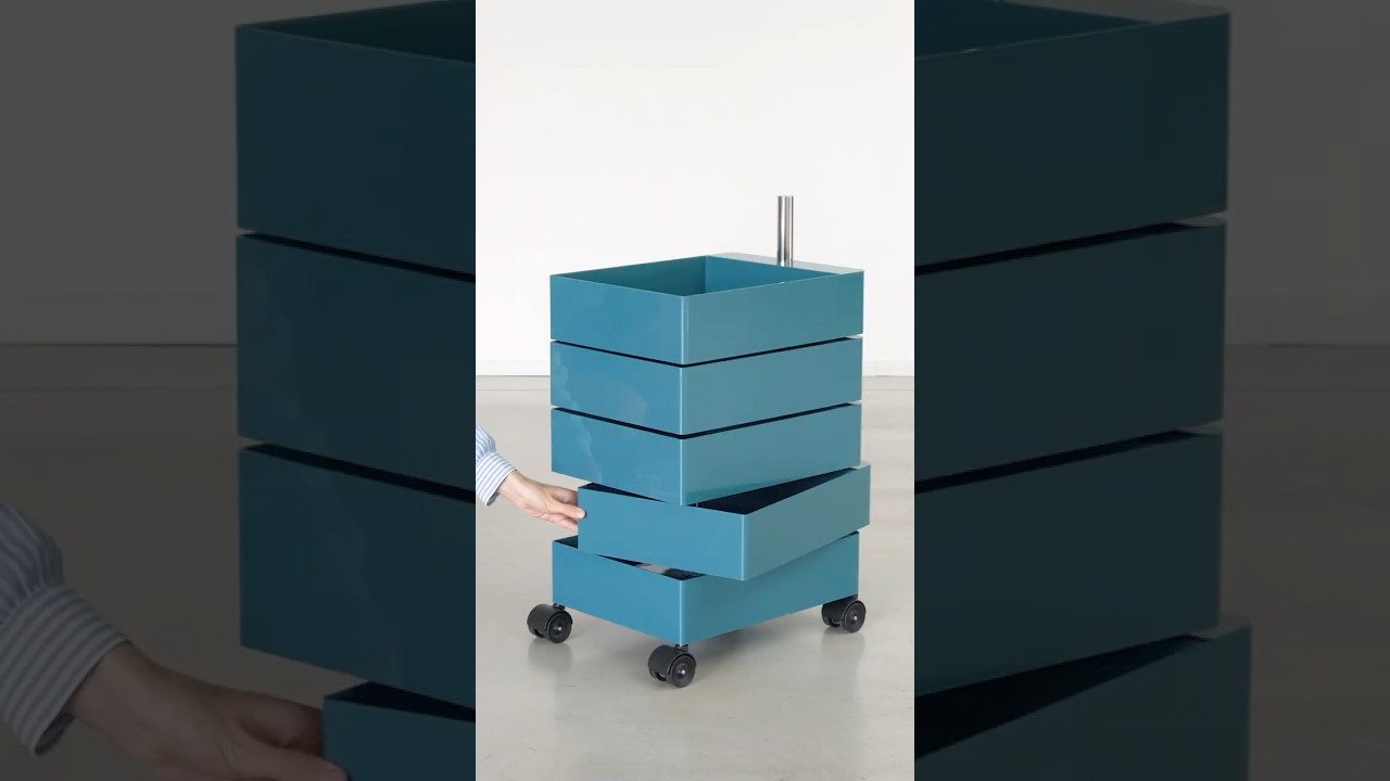 360° Container 5 Drawer Unit on Wheels - Ginger Jar Furniture