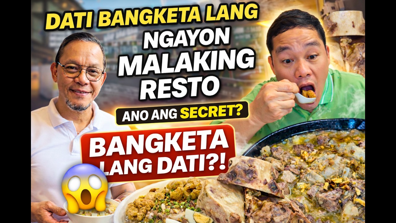 Dati Bangketa Lang… Ngayon DINADAYO na! 😱 Ano ang Secret ng Success ng Resto na Ito?