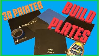 3D Printer Beds and Build Surfaces - Lessons Learned and My Preferences