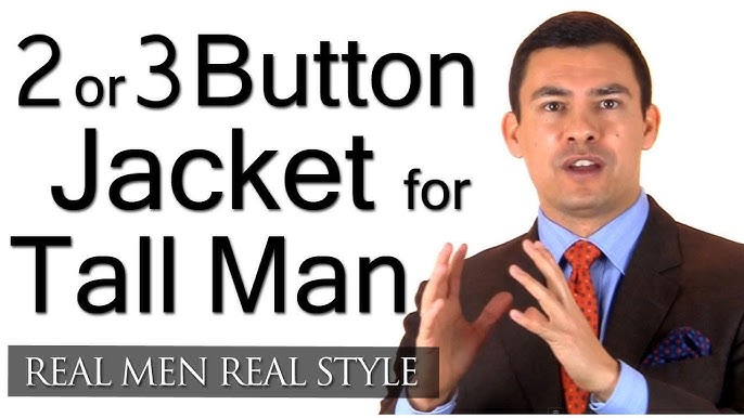 Choosing Between 3 Button & 2 Button Mens Suits - 2 Button Jacket Vs. 3  Button Jackets - Youtube