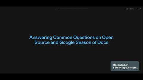 GSoD | Google Season of Docs 2024 | Frequently Asked Questions | Technical Writing