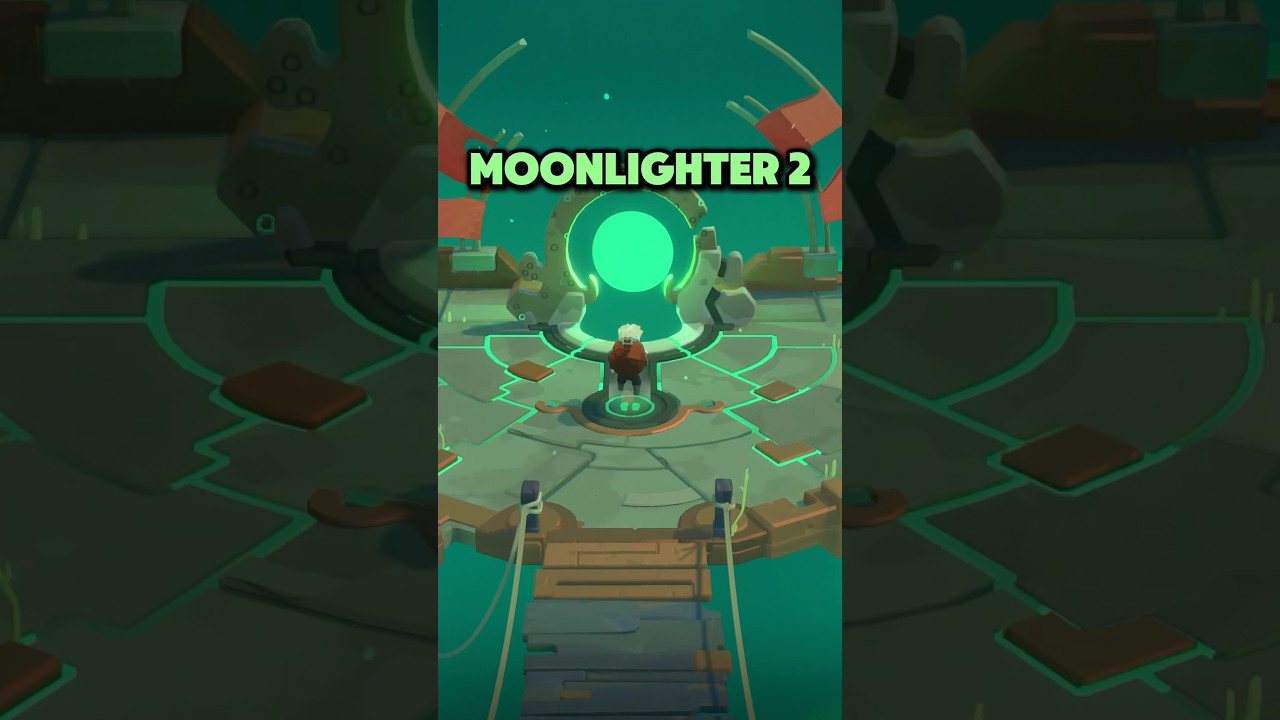Moonlighter weapons are getting a glow-up in the sequel! 🧹⚔️ 