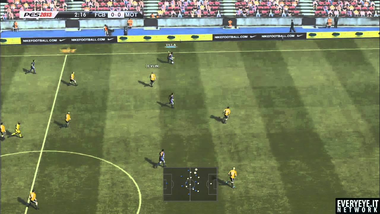 PES 2013 Vs FIFA 13 - Gameplay HD ITA - YouTube