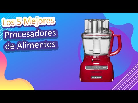 Top 5 ➤ Mejores Procesadores de Alimentos - Guía de Compra