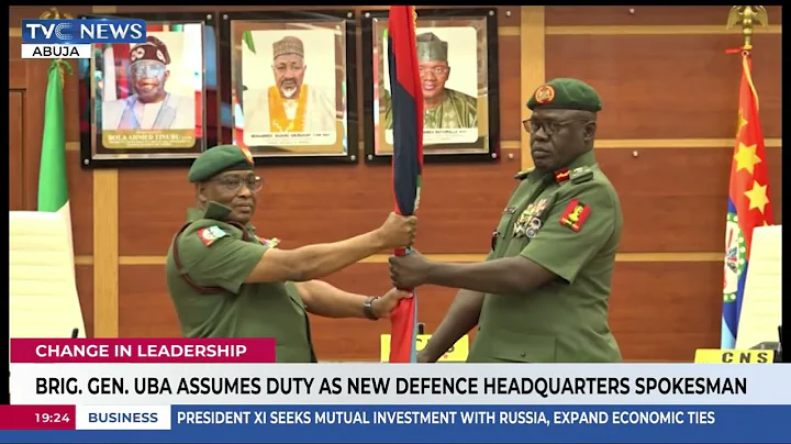 Brig. Gen. Uba Assumes Duty As New Defence Headquarters Spokesman