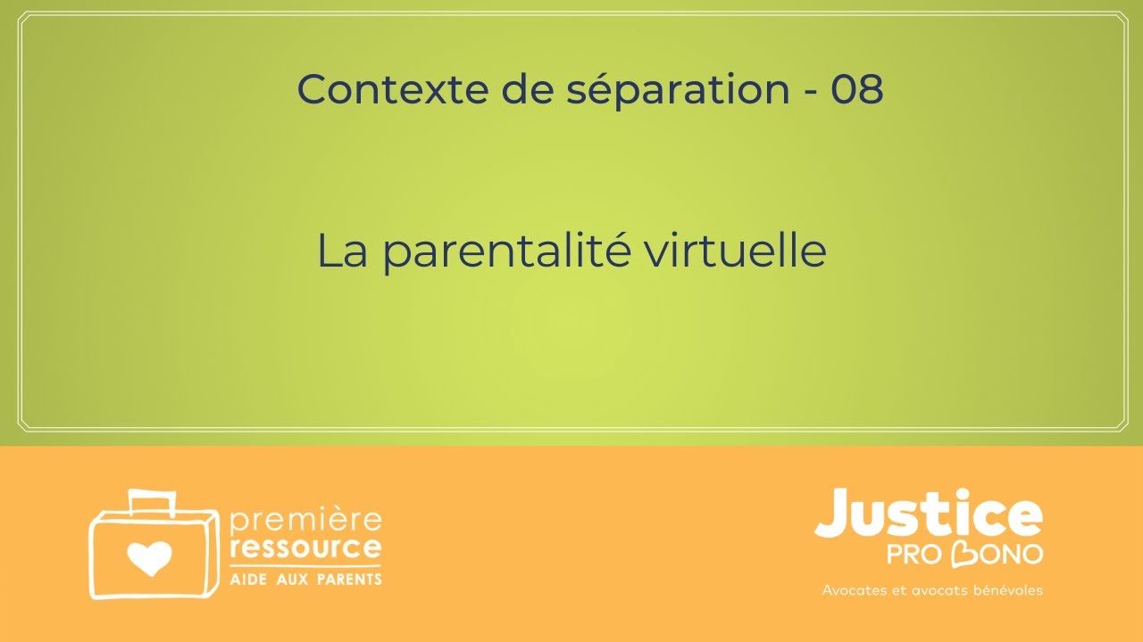 La parentalité virtuelle