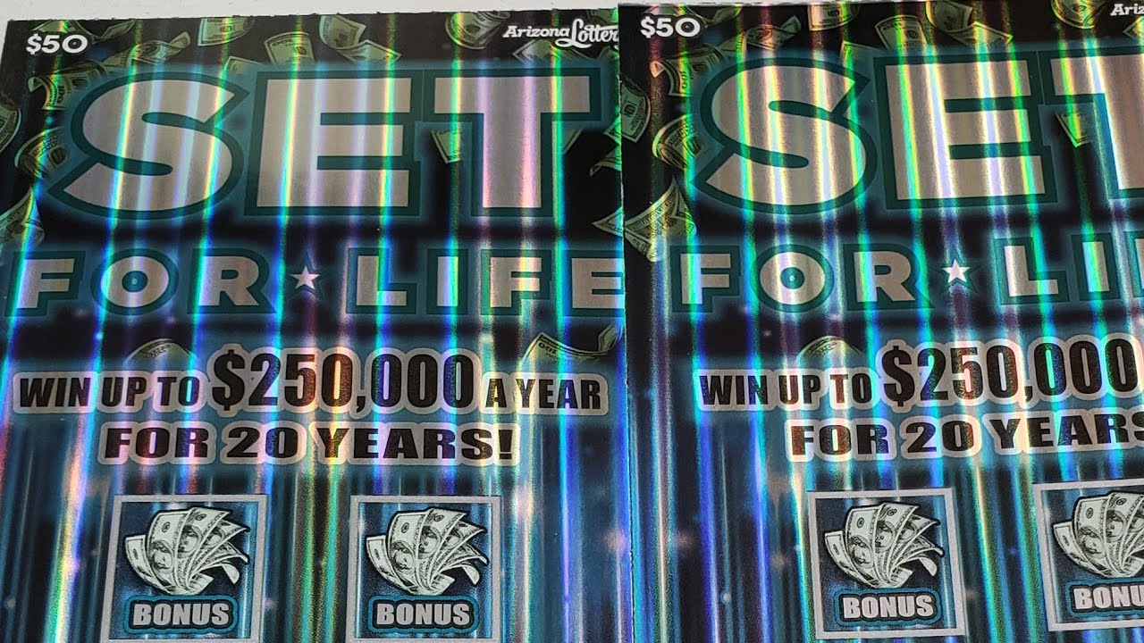 Thats very rare🔴 PROFIT 2X 50 Set For Life Arizona Lottery Scratchers YouTube