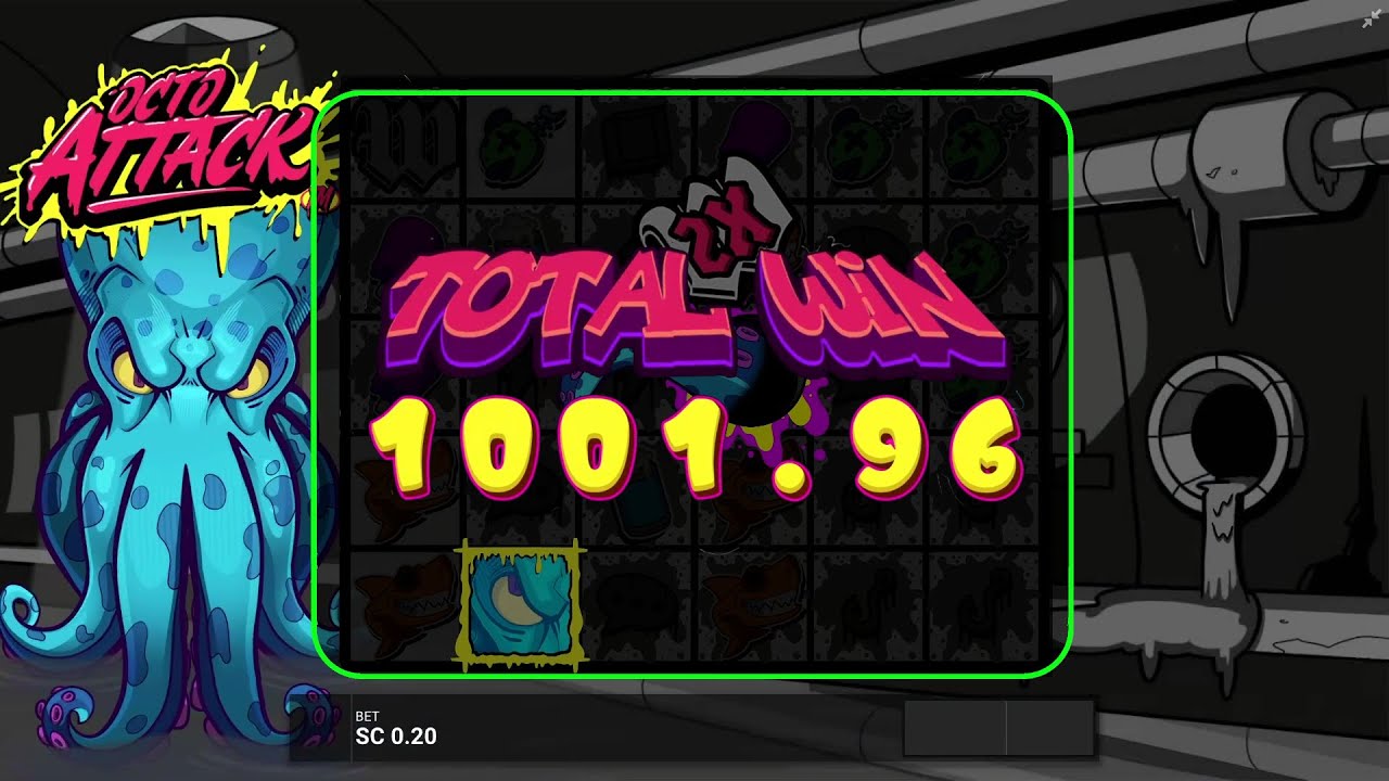 OCTO ATTACK 🐙🍄💬 | EPIC WIN | 2024-10-04 | .20 SC | 5009x | SPIN BONUS | STAKE US 🇺🇸