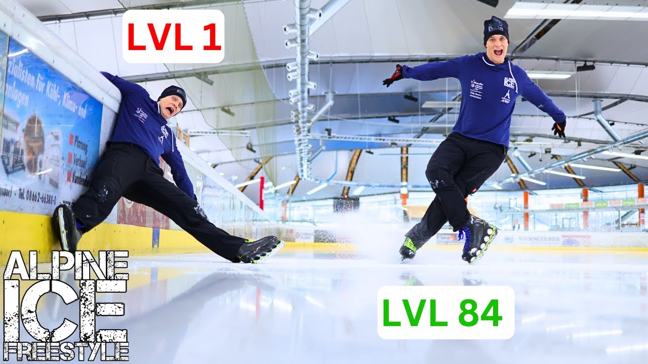 Iceskating Stops from Level 0 - 99