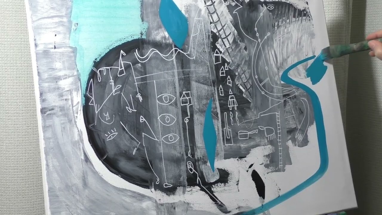 Acrylic painting techniques for advanced players only