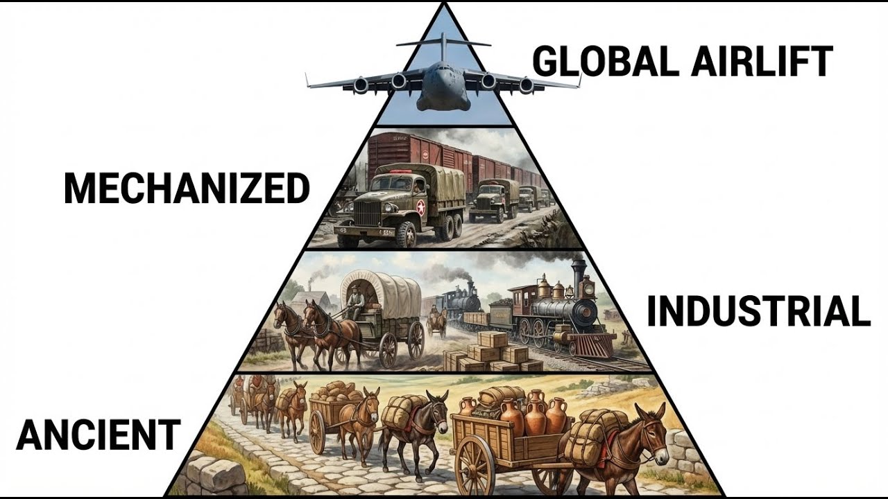Why Supply Lines Decide Every War in History