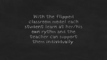 Adobe Spark Video "Flipped Classroom"