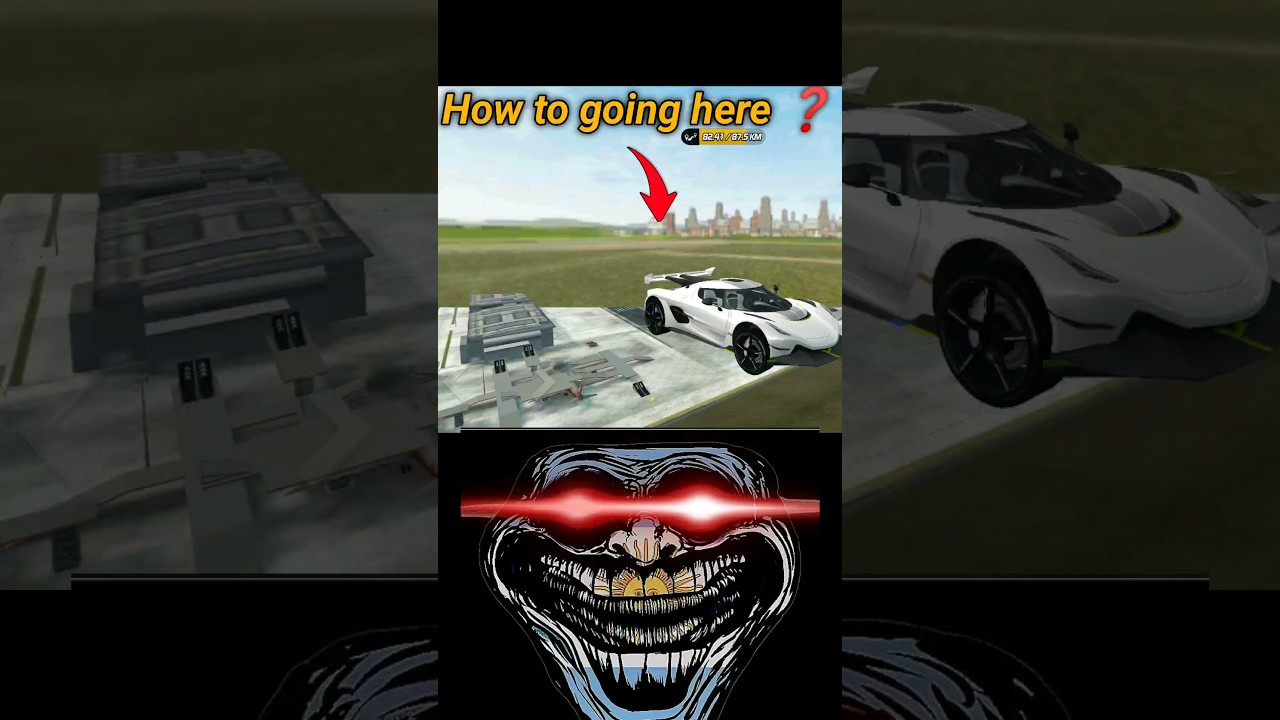how to get out of the map - easily - in extreme car driving simulator new update