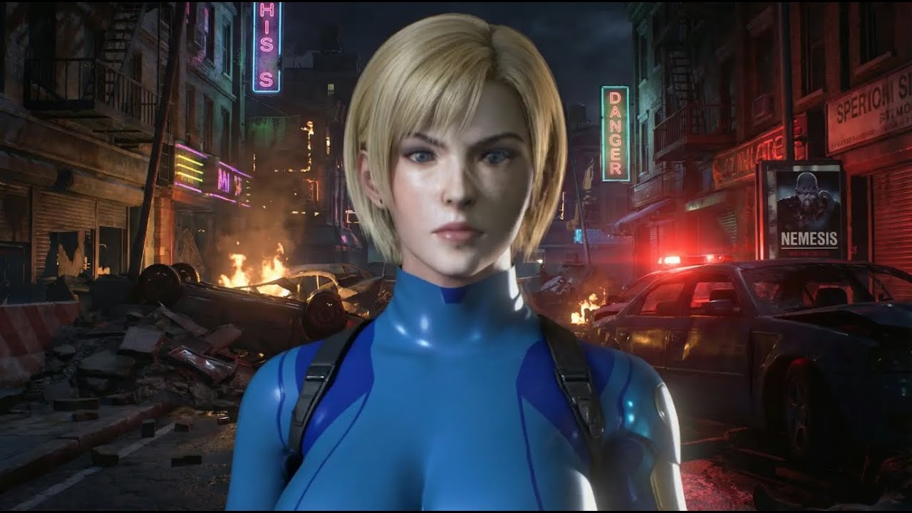 Ryona Deaths Of Jill Samus In RE3 Remake