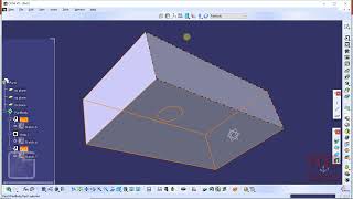 41 | CATIA V5 | Tutorials | 3D Modeling | hole 2