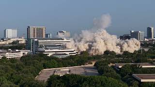 Iconic Perot EDS Building Demolition