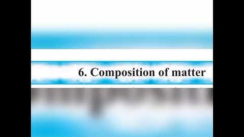 VPVM. Standard 8. General science. 6 .Composition of matter