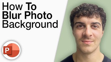 How To Blur Photo Background in Powerpoint [2025 Full Guide]