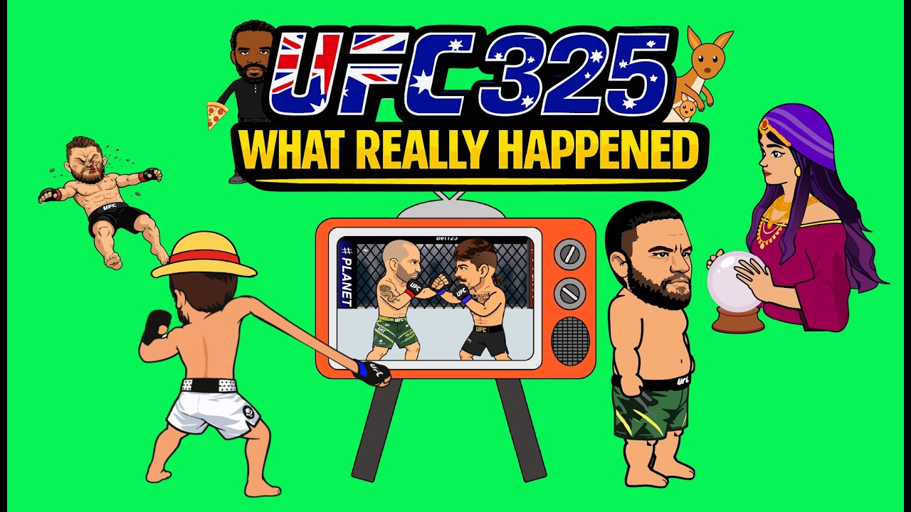 UFC325 What really happened