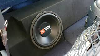 CHEVY 1500 SUBWOOFER SET UP JBL 1000 WATTS