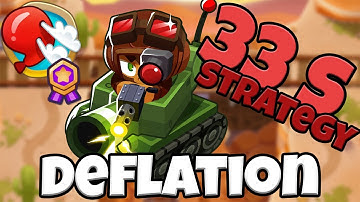 How to Beat Sunset Gulch on Deflation Mode | Bloons TD 6 Strategy Guide (No Powers / No Farms)