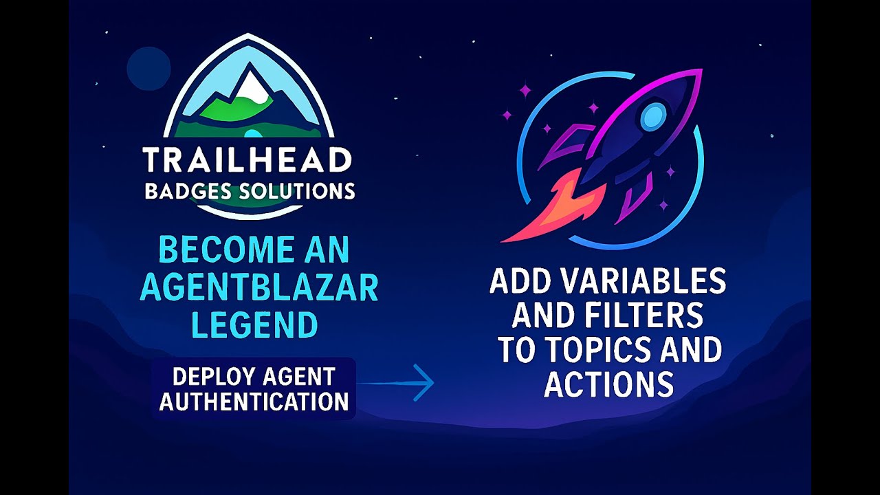 Add Variables and Filters to Topics and Actions